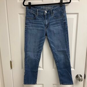American Eagle Hi-Rise Crop Super Stretch Jegging